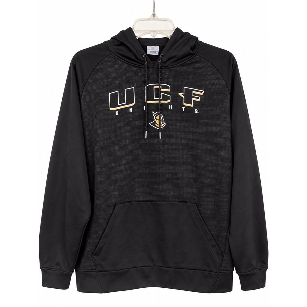 Rivalry Threads 91 UCF Knights Hoodie Men XL Black Gold Pullover NCAA Sweatshirt
